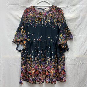 Umage Brand Dark Green Floral Dress